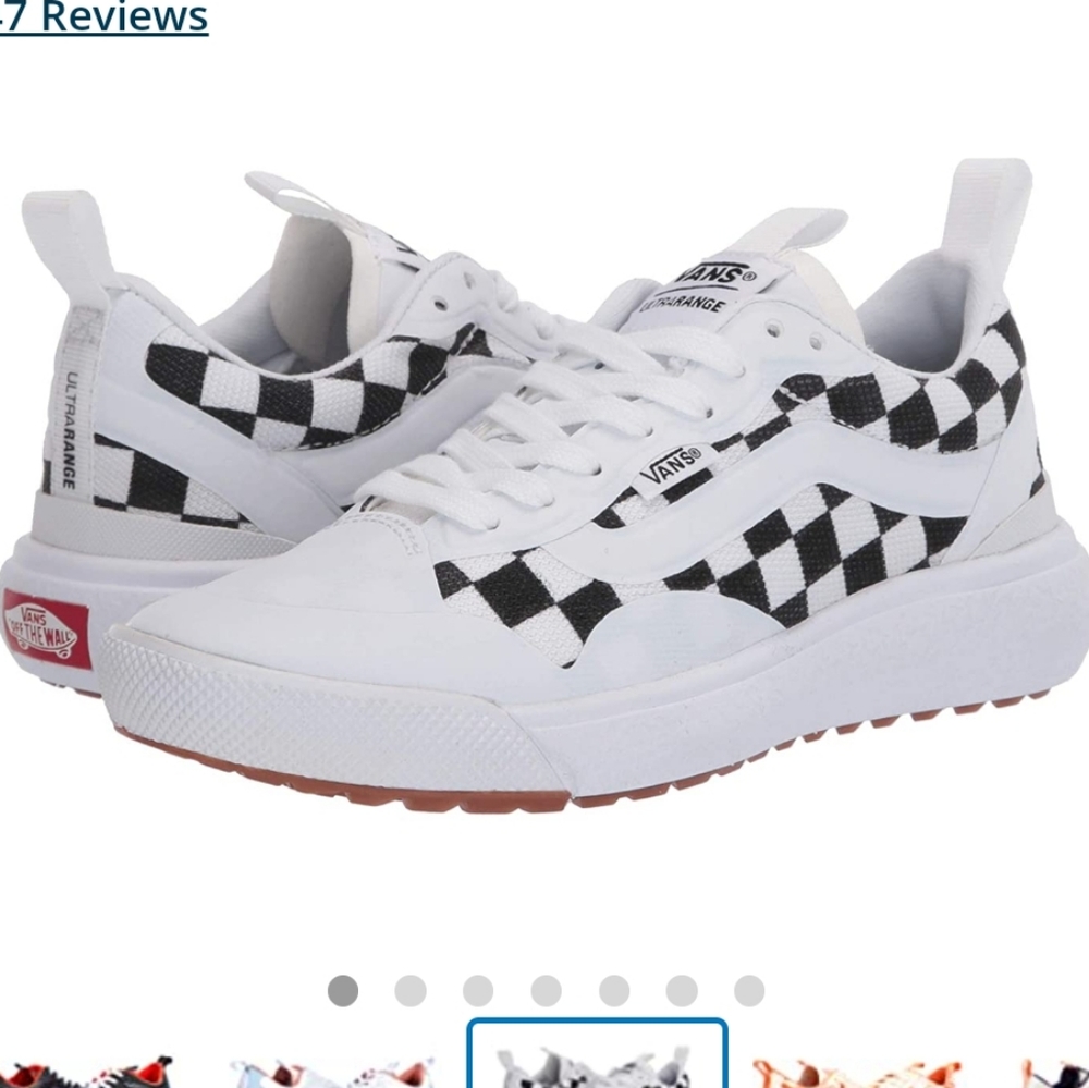 VANS Ultra Range EXO mens 6.5 women's 8 checkerboard